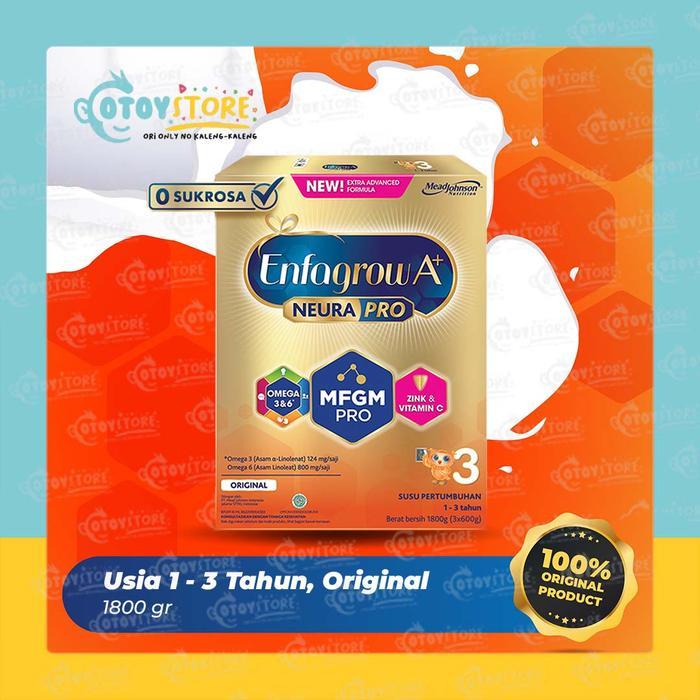 Enfagrow A+ 3 1800 Gram / Susu Enfagrow Rasa 1800g
