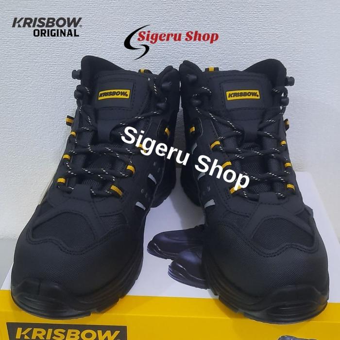 TERMURAH Krisbow Sepatu Safety NEMESIS / Safety Shoes Krisbow NEMESIS READY
