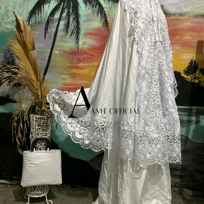 MUKENA AMANDA POLY MICRO PRADA GYPER PREMIUM FREE TAS DEWASA JUMBO BEST SELLER