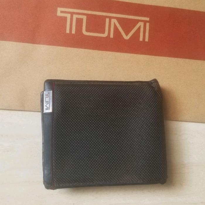 dompet tumi alpha authentic