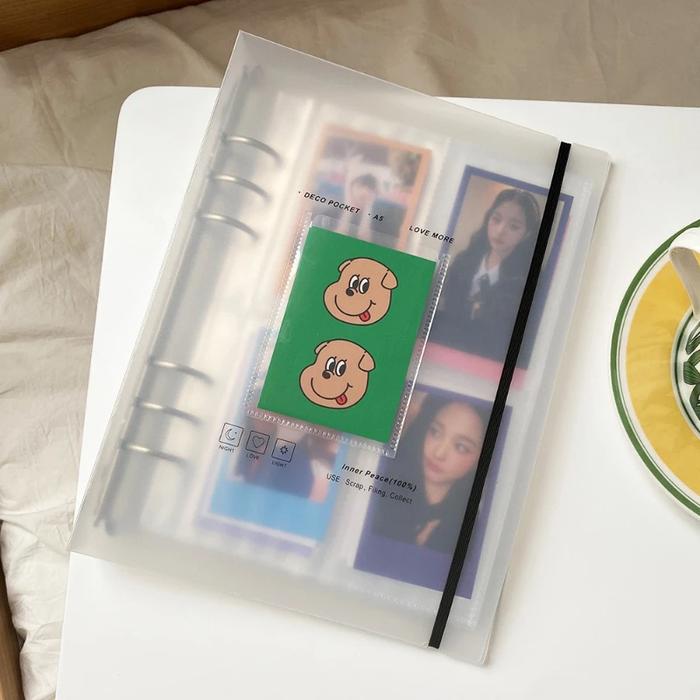 Ins A5 Photocard Holder Page Kpop Binder Photocard Holder Book
