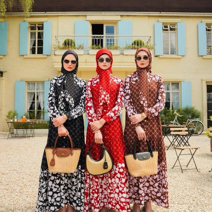 Vivi Zubedi Avaia Dress Gamis Gaun Pesta Wanita