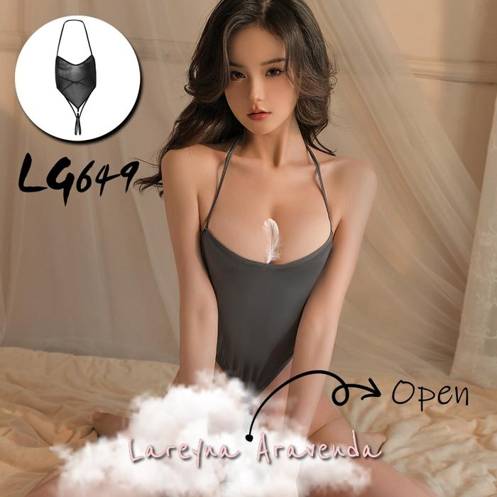 COD Lingerie Kostum Bikini Hot Menggoda V Less LG649