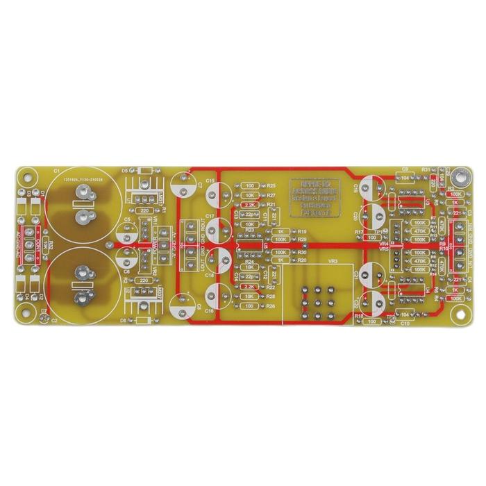 B2 Op Amp Pre-amplifier PCB DIY HiFi Stereo Audio Preamp Input Buffer