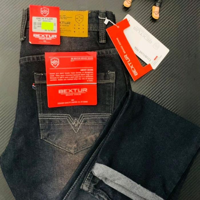 [EKSKLUSIF PROMO CELANA PANJANG PRIA ORIGINAL BRAND BEXTUR DENIM KWALITAS IMPORT]Celana/celana panja