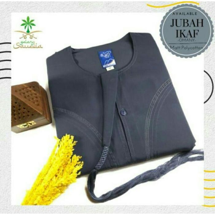 Jubah Ikaf Omani Dewasa Premium Polycotton 48-58