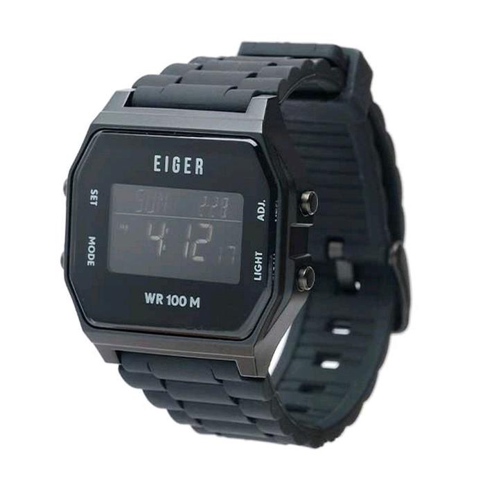 Eiger Provo Jam Tangan Digital Pria Dan Wanita Original Waterproof 100M Stopwatch Timer Casual Trave