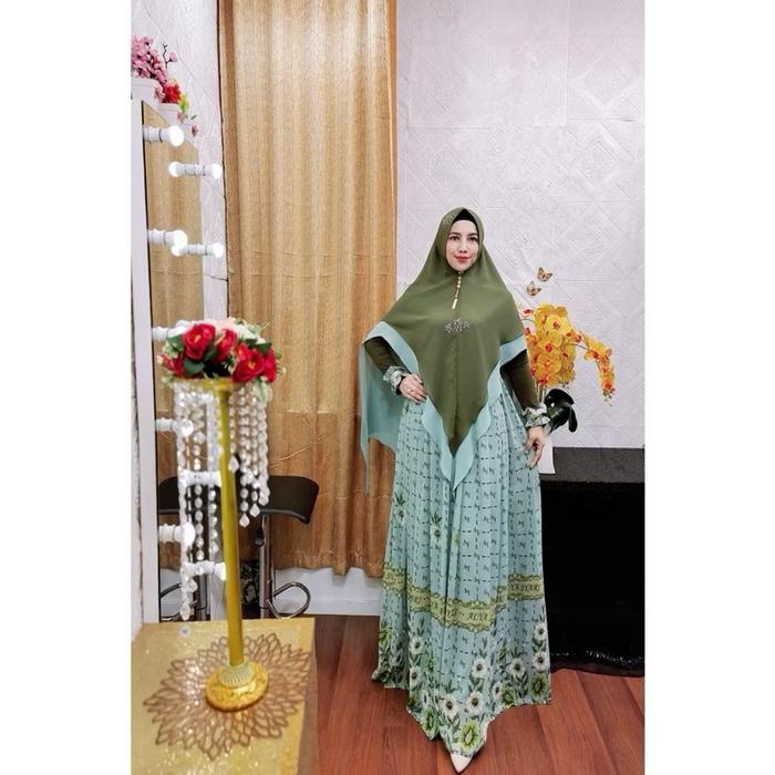 Khaira Series Gamis Set Khimar By Alya