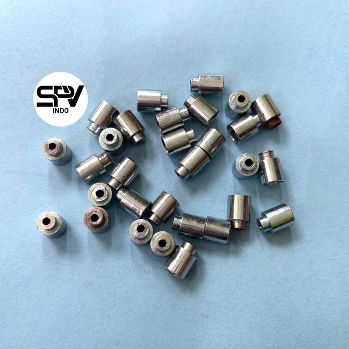 Nepel Botol Nepel Corong Vespa Chrome