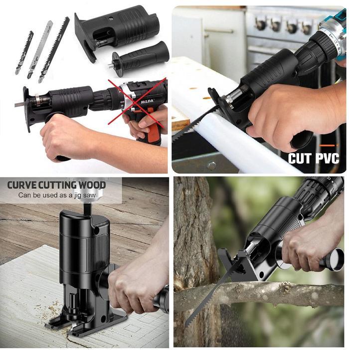 Adapter Mesin Jig Saw Adaptor Bor gergaji Mesin gergaji bor konektor