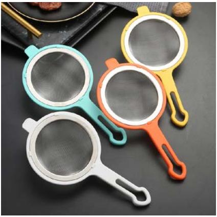 Saringan Plastik Strainer Saringan Makanan Teh Tepung Stainless Steel