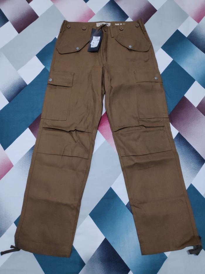 Celana Panjang Von Dutch 1255 Original - Cargo Pants Unisex Branded Mall - Celana Kerja - Celana Jea