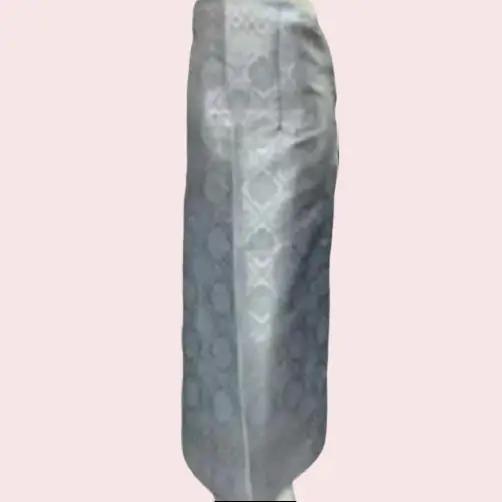 Rok Batik Wanita Model Lilit Bahan Kain Songket Warna Sage Green Panjang Bawahan Kebaya Nyaman Ring 