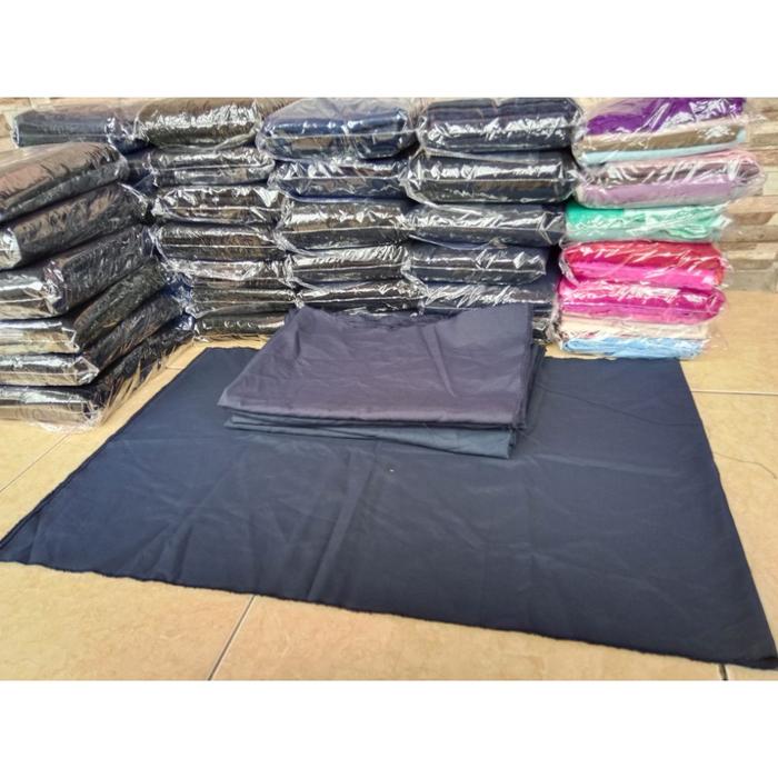 [ Ready Stok ] kain perca potongan polos sisa pabrik ukuran lebar 150cm panjang 40-50cm