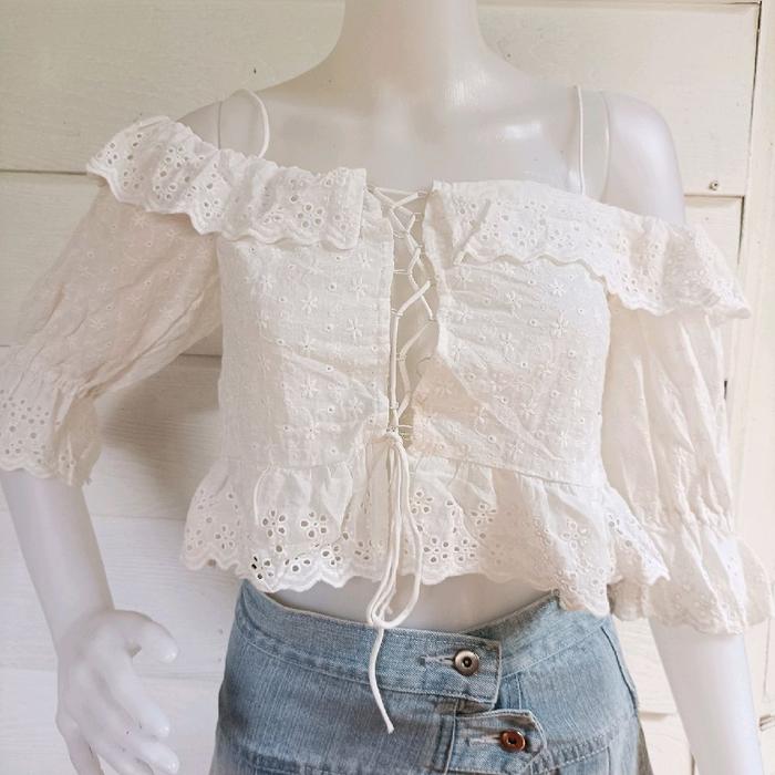 Blouse Katbol Zara Wanita Katun