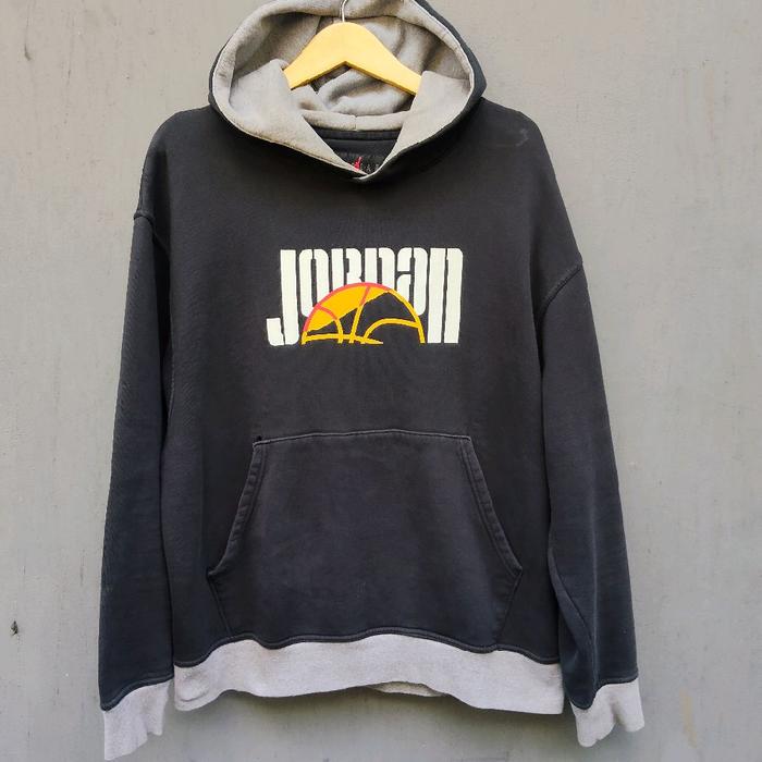 HOODIE SECOND VINTAGE JORDAN DNA BLACK