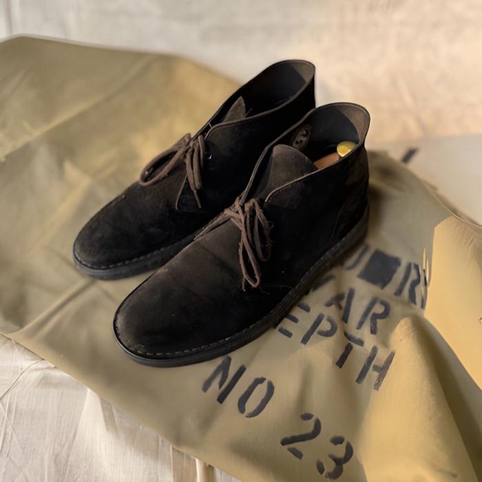 Clarks desert boots chuka boots midle boots not made in england wallabee tyrolean sanders alden carm