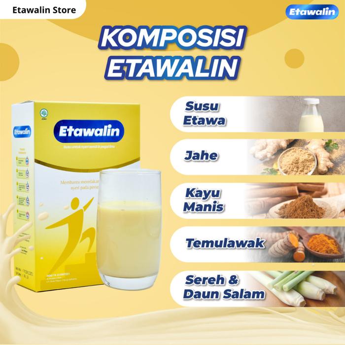 ETAWALIN SUSU ETAWA HERBAL ASAM URAT 1 BOX