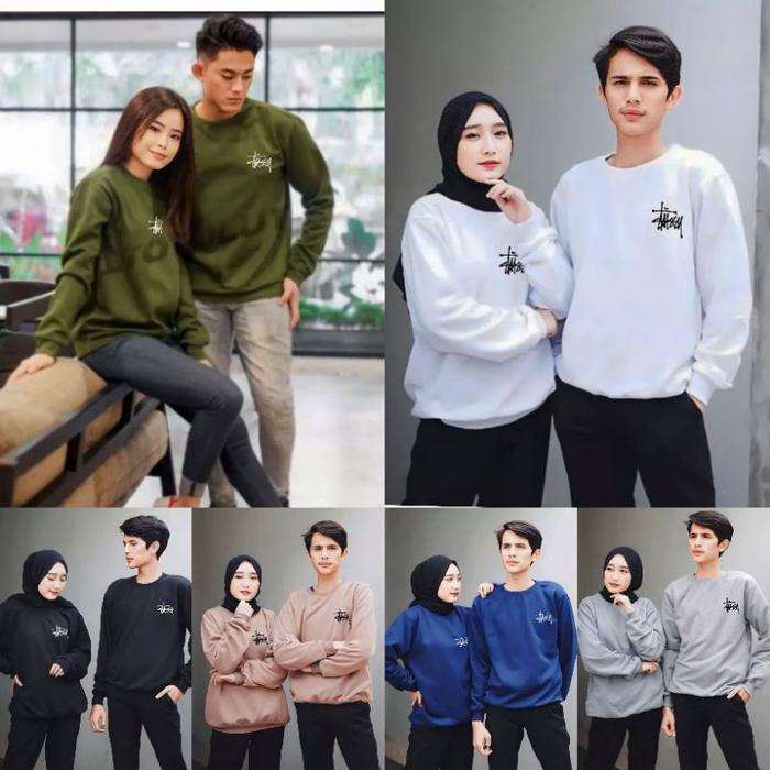 BAJU KAOS COUPLE PASANGAN LENGAN PANJANG / BAJU KAOS COUPLE PASANGAN / BAJU COUPLE PASANGAN / BAJU K