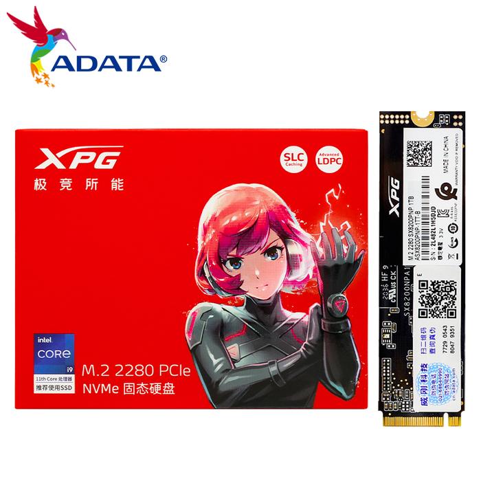 ADATA XPG SX8200 PNP M.2 2280 PCIe Gen3x4 SSD 1TB 2TB Internal Solid
