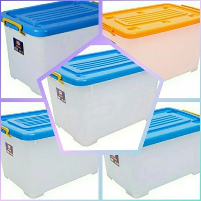 (Cooger) Container Box Besar Roda Kontainer / Box Container / Kotak Multifungsi