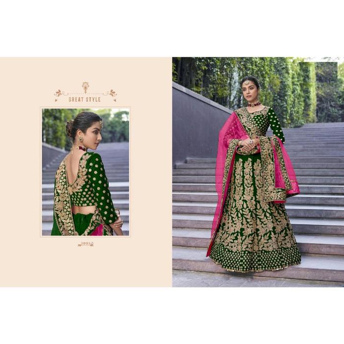 PROMO SALE SALE SALE lehangas pengantin india  Lehenga  bordir model jodha full swarosky timbul bord