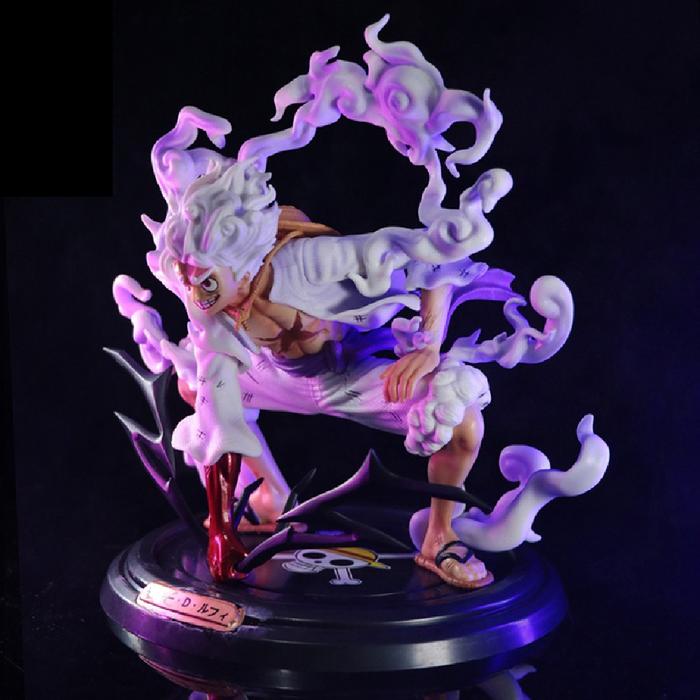 Fge Action Figure Karakter Anime One Piece Luffy GEAR 5 Nika Sun God