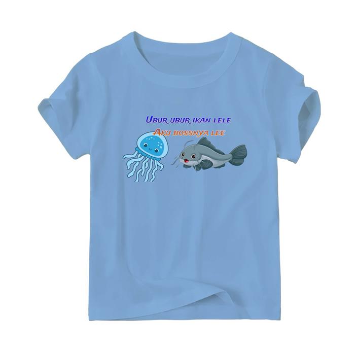 Kaos Anak Ubur Ubur Ikan Lele Bossnya Lee