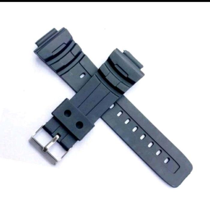 STRAP TALI JAM CASIO AW591 AW-591 AW 591 RUBBER TALIJAM AW591