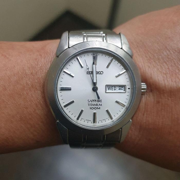 Jam seiko Titanium Quartz