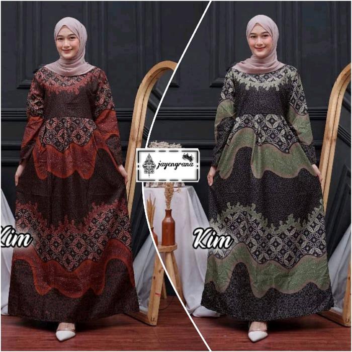 GAMIS BATIK TERMURAH KHAS KOTA BATIK PEKALONGAN JAWA TENGAH Katun
