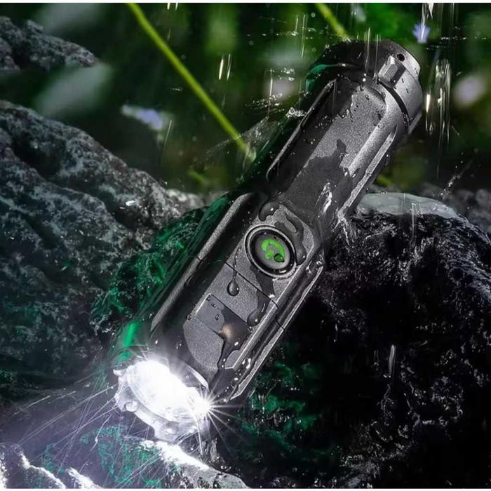 Senter Usb Flashlight Rechargeable Waterproof Lampu Senter Kecil Mini Led Super Terang Outdoor Alat 