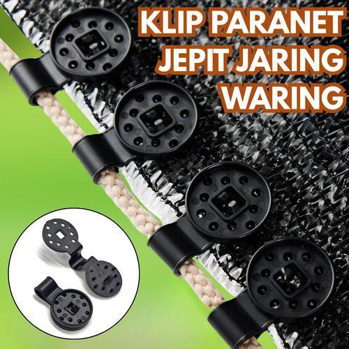 Clip jaring anggrek Net Klip paranet Jaring Penjepit Paranet penjepit Kasa Bulat Waring
