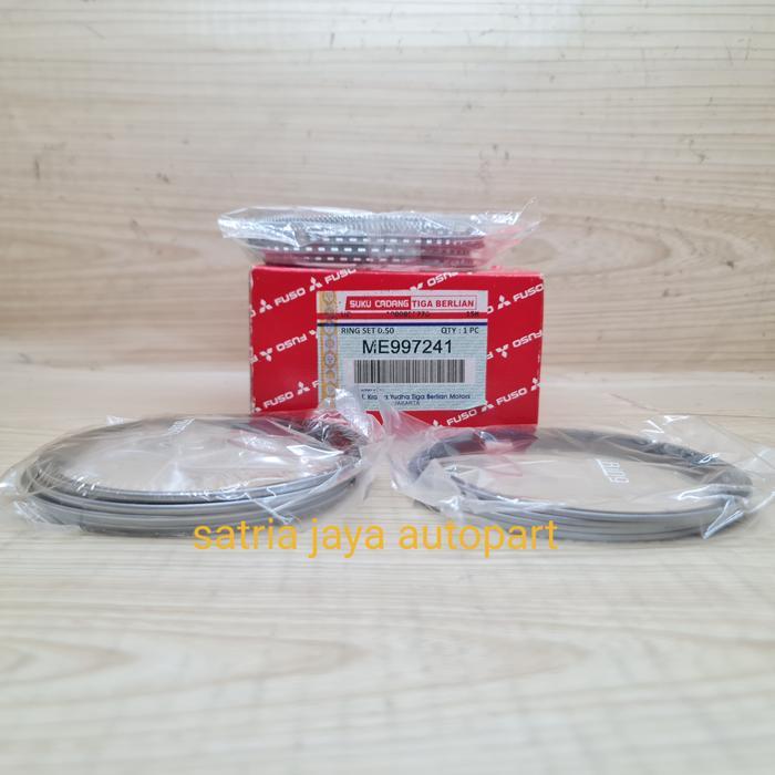 RING SEHER SET RING PISTON COLT DIESEL PS120 4d34 Os 0.50 ORIGINAL