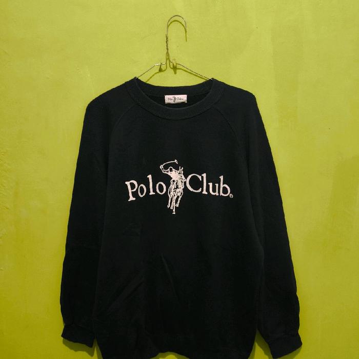 Polo Club sweatshirt hitam