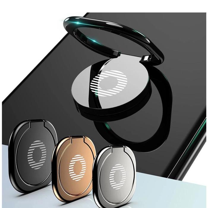 Ring Holder HP Stand 360 Derajat Universal / Metal Ring Cicin Handphone Hp Stand Holder 360° Cincin 