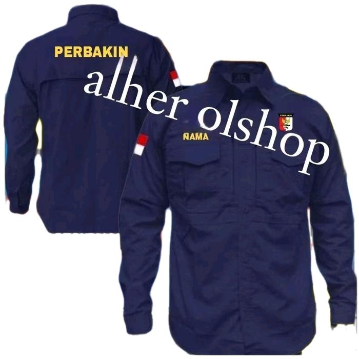 kemeja bordir Perbakin kemeja tactical Perbakin baju tactical Perbakin seragam tactical Perbakin Pdl