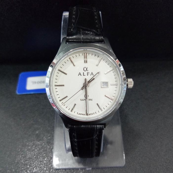 Jam Tangan Kulit Wanita Alfa Sapphire