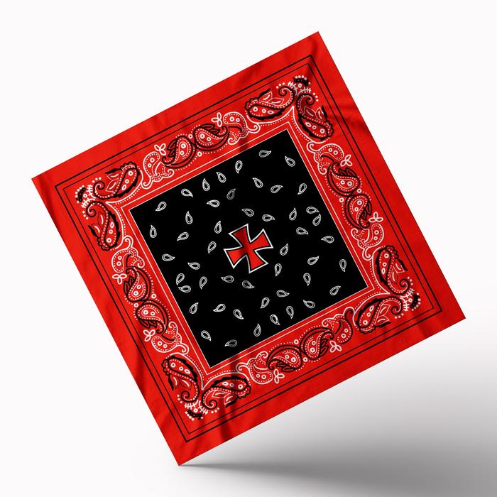slayer item bandana headband printing digital motif hooligan Syal Elegan