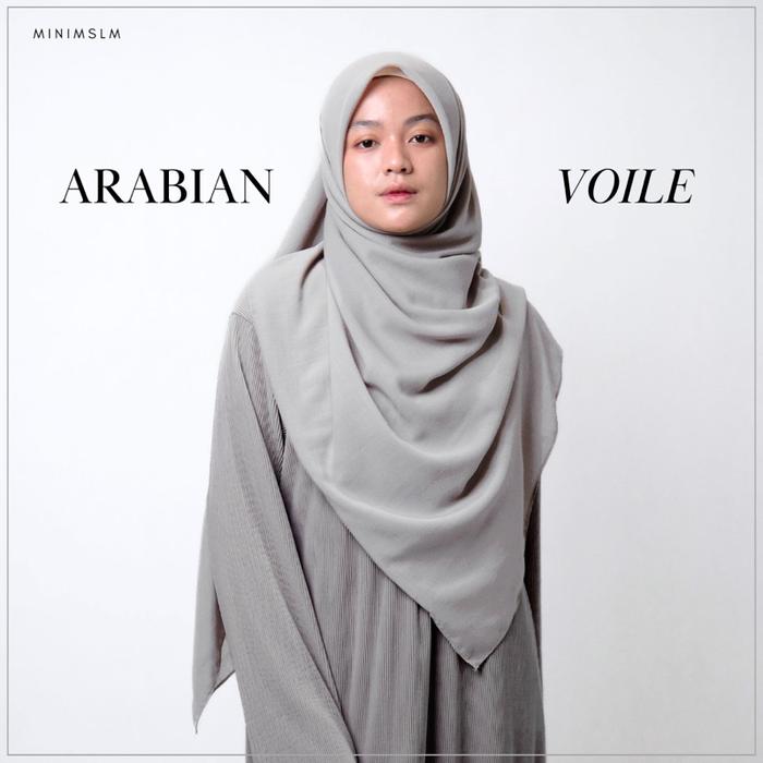 Ready- Arabian Voile Hijab Voal | Minimslm, Beragam Warna Dan Ukuran