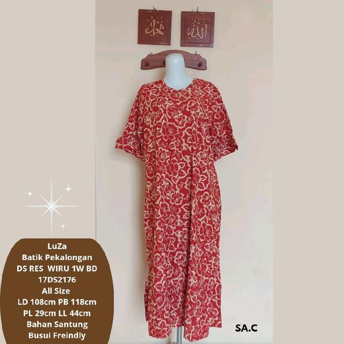 Daster LuZa Batik Pekalongan DS RES WIRU (C)
