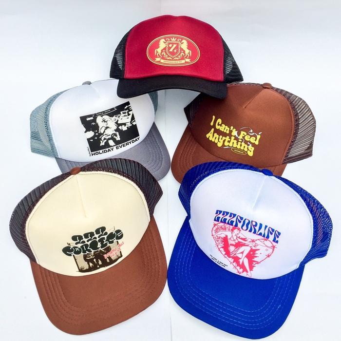 Trucker Hat Zzzforlife  - Topi jaring Unisex, Murah & Berkualitas - Wanita, Pria  casual,  topi sken