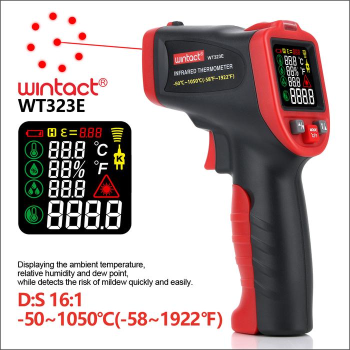 RZ Infrared Thermometer Non-contact Digital Infrared Thermometer