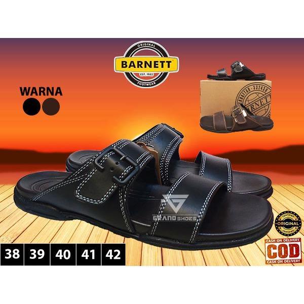 BARNETT TRITON PRO 01  sandal sendal slop selop  pria laki laki dewasa casual kasual original