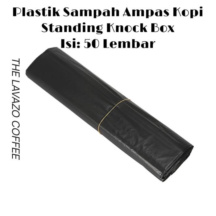 PLASTIK SAMPAH WADAH AMPAS KOPI | Standing Knock Box Coffee Plastic Bag | Kantongan Plastik Tube Bin