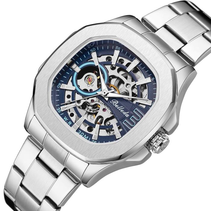 JAM TANGAN BELLEDA PROMO DISKON 9633 Rantai Stainless Steel Jam Tangan Anti Air Watches