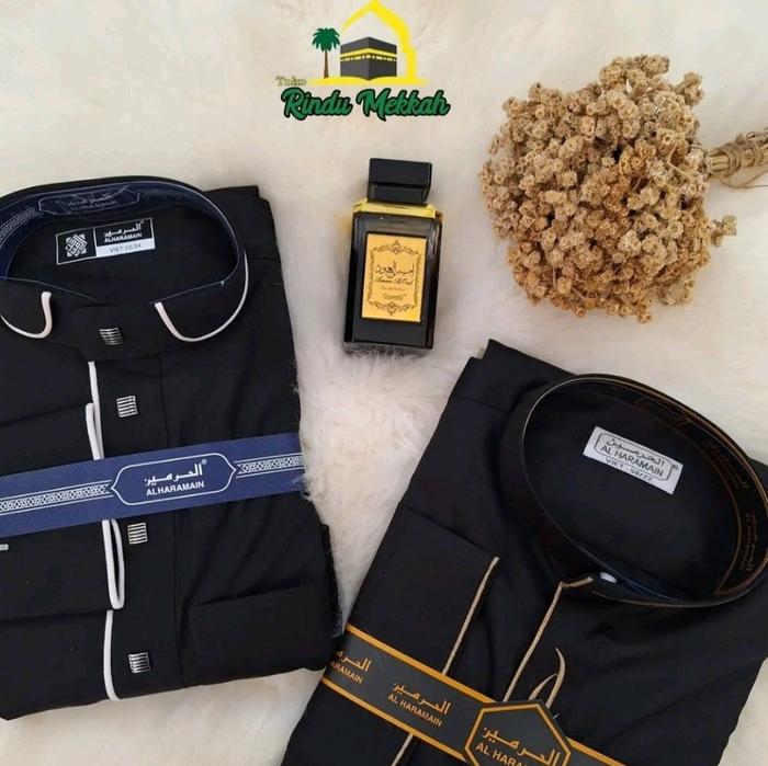 Gamis Thobe Al-Haramain Kancing Premium
