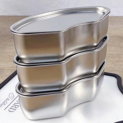 3pcs Mangkok Kotak Kukus Panci Stainless Wadah Kukus Makanan Serbaguna Kukusan Steamer
