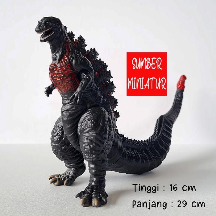 Shin Godzilla Figure Kaiju / Mainan Koleksi Godzilla Dinosaur