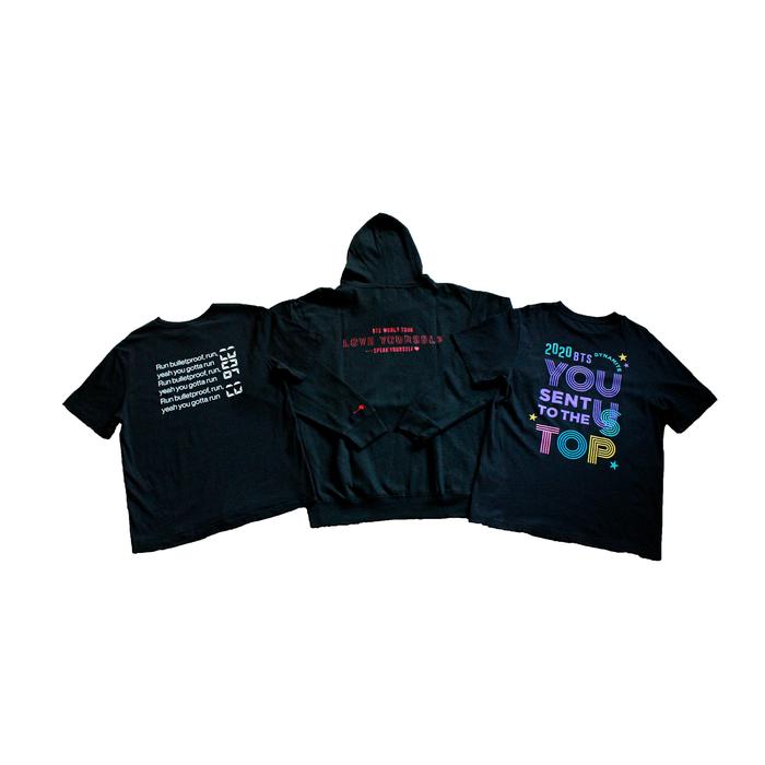 Hoodie dan Kaos Idol BTS Merch Official